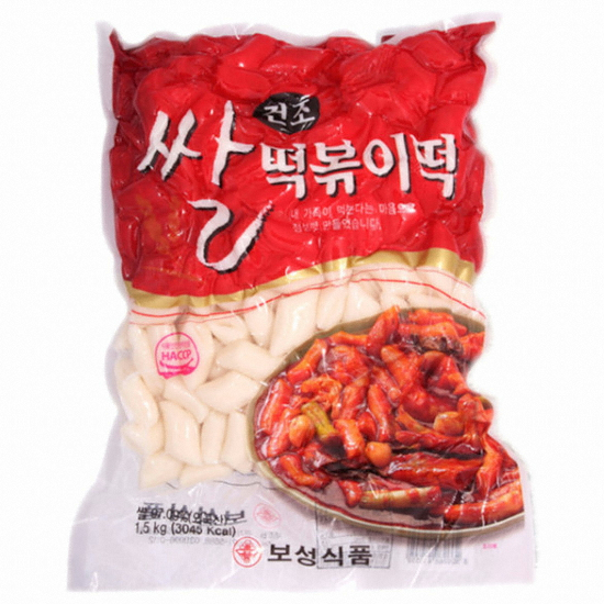 보성식품 건조 쌀 떡볶이떡 1.5kg (1개)_이미지