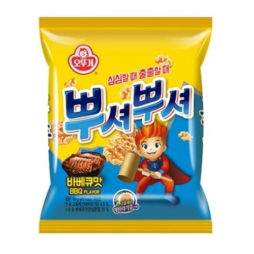오뚜기 뿌셔뿌셔 바베큐맛 90g (60개)