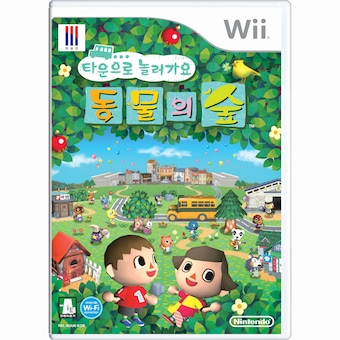 Nintendo 타운으로 놀러가요 <b>동물</b><b>의</b> <b>숲</b> Wii