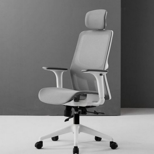 유어체어스 에어존 프로 화이트바디 조절팔 의자
