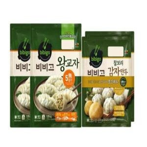 왕교자 1.05kg x 2 + 찰보리 감자만두 400g x 2