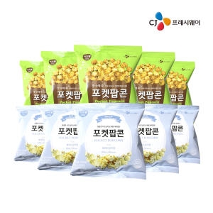 CJ프레시웨이 이츠웰 포켓팝콘 크리미카라멜맛 25g (10개)_이미지