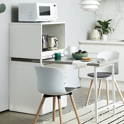 키친온 렌지대 테이블형 낮은장