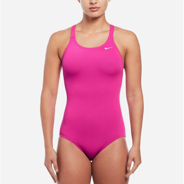 나이키  여성 수영복 앤서 솔리드 패스트백 자수 로우컷 NESSA040-693