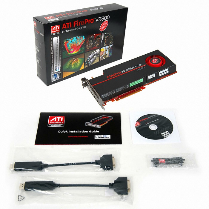 AMD FirePro V8800 2GB 블루존_이미지