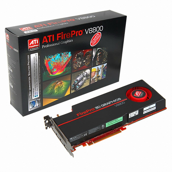 AMD FirePro V8800 2GB 블루존_이미지