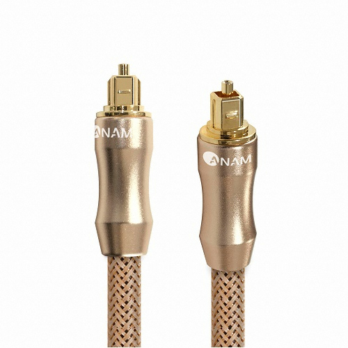 아남전자 ANAM 7파이 메탈 오디오 광케이블 (AO-G15, 1.5m)_이미지