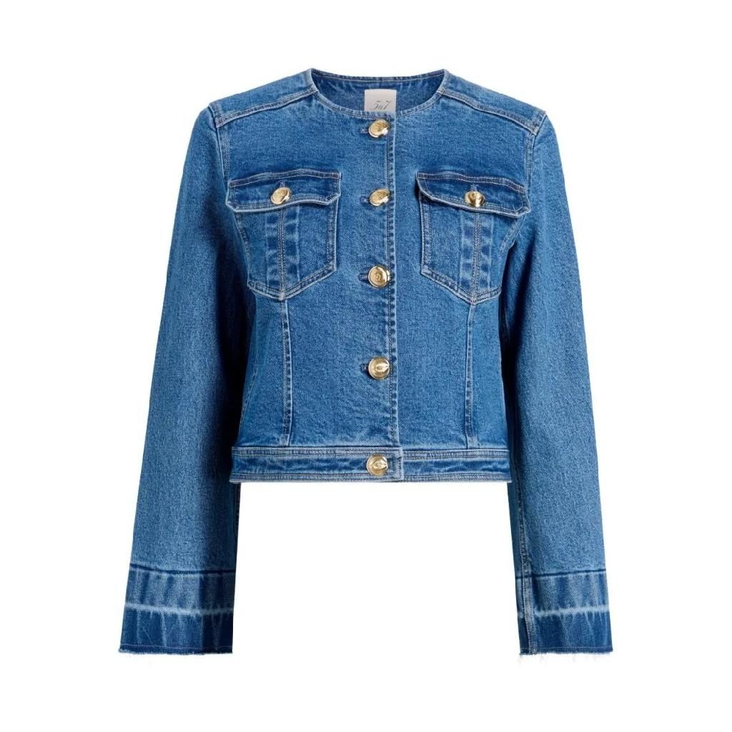 SAP Cinq A Sept 트래비스 버튼 재킷 ZJ8829884Z HR T