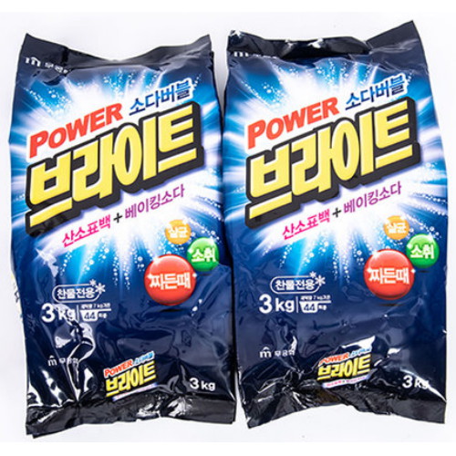 브라이트 파워 소다버블 리필 3kg (2개)_이미지