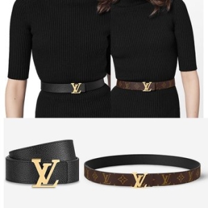 루이비통 여성 LV 이니셜 30mm 양면 벨트 M0565V_이미지