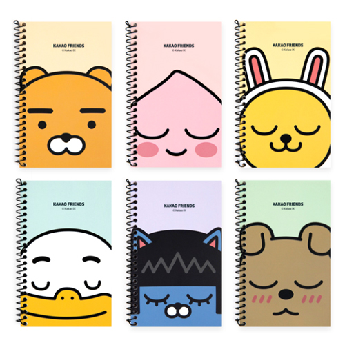 원링 페이스 좌철 미니수첩