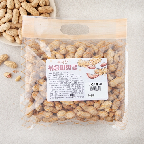 중국산 볶음 피땅콩 500g
