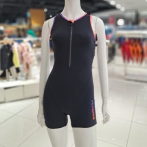 레노마 수영복 수영복 HC04 여성 지퍼 2부 반신수영복 LS2E852 14598221 573602_14598221