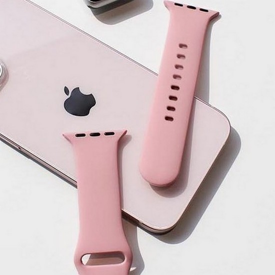 폰트리 힐링쉴드 애플워치 스트랩 실리콘 SL 시리즈 (라이트 핑크) (38mm/40mm/41mm)