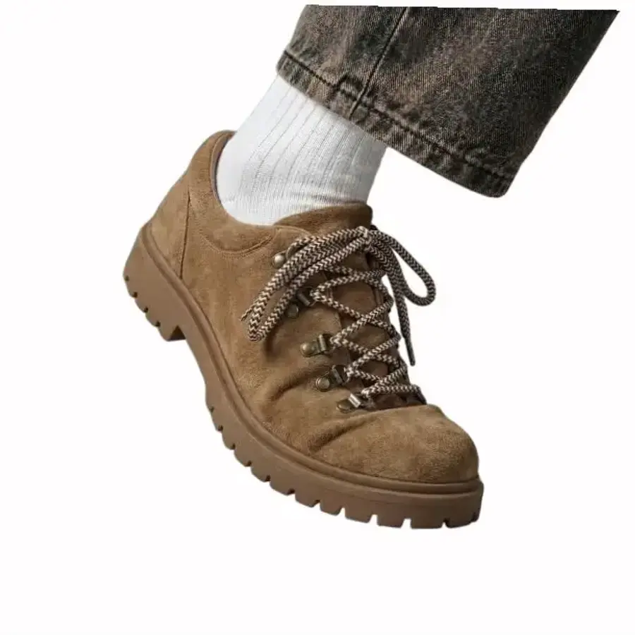 식스핏 TRAIL SUEDE TRACKERS CAMEL 3735325