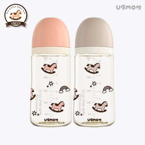 유비맘 리틀포니에디션 디자인 젖병 280ml (1개)_이미지