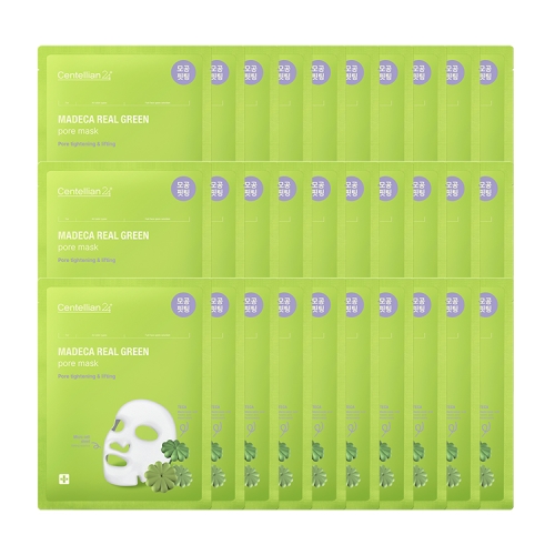 동국제약 센텔리안24 마데카 리얼 그린 포어 마스크 (30매)