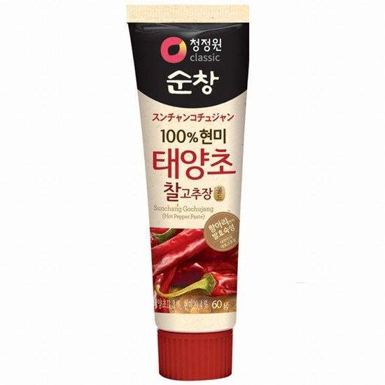 청정원 순창 100% 현미 태양초 찰고추장 60g