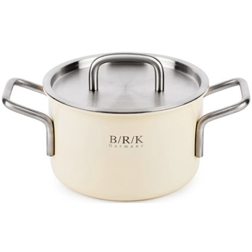 BRK 노르딕 통5중 양수냄비 크림화이트 [16cm]