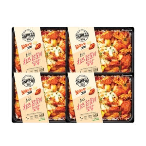 아워홈 온더고 춘천식 치즈 닭갈비덮밥 290g (4개)_이미지