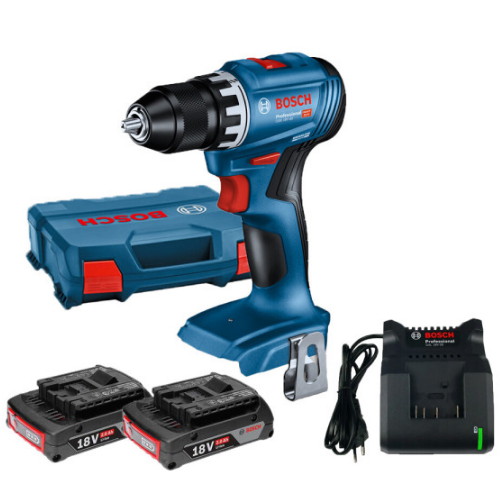 보쉬 GSR 18V-45 (2.0Ah, 배터리 2개)_이미지