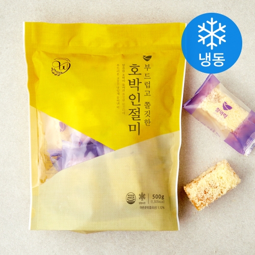 예다손나주공장 창억떡 호박인절미 500g (1개)