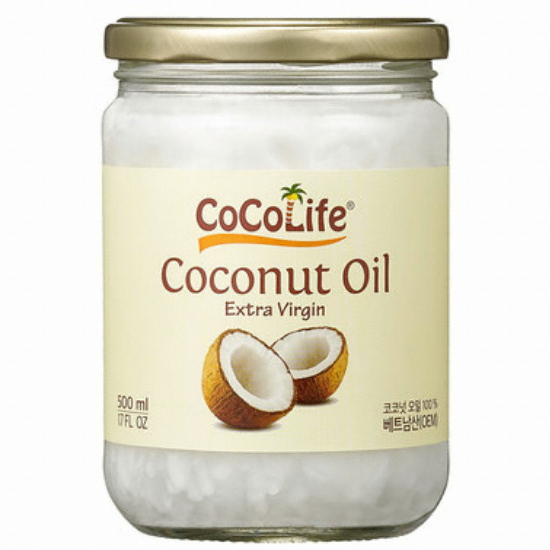 장수농가 코코라이프 엑스트라버진 코코넛오일 500ml