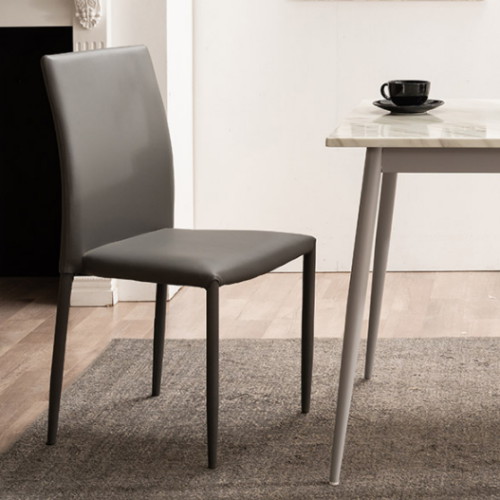 삼익가구 카프리 대리석 식탁 800 (의자2개)_이미지