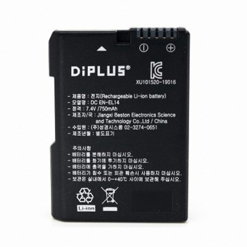 성경시스콤 Diplus 니콘 EN-EL14 호환 배터리_이미지