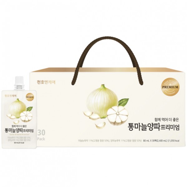 천호엔케어 통마늘양파 진액 프리미엄 80ml 30포 (1개)_이미지