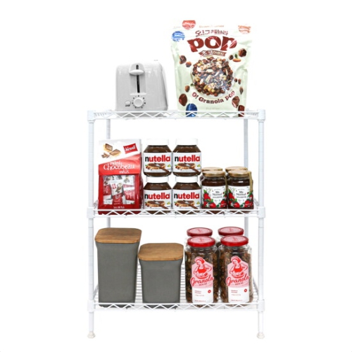 팬물산 이지라이프 메탈랙 3단 선반 450_이미지