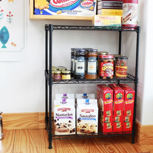 팬물산 이지라이프 메탈랙 3단 선반 450_이미지