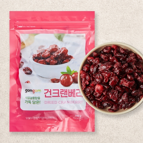 곰곰 건크랜베리 200g (1개)_이미지
