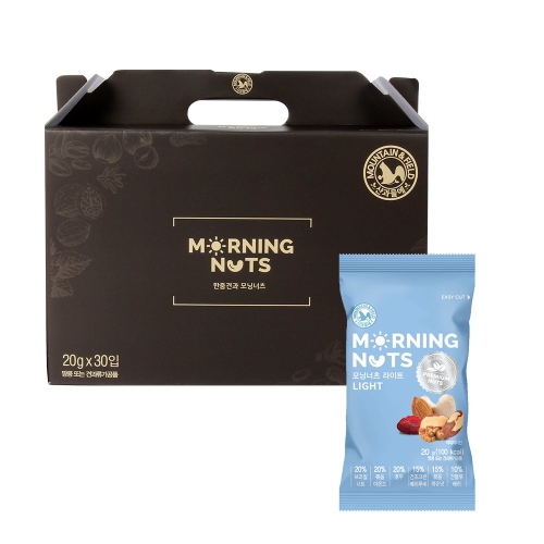 산과들에 모닝너츠 라이트 선물세트 25g 30개입