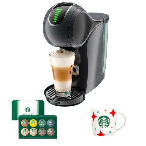 네스카페 돌체구스토 지니오S 터치 + 디스커버리팩 + 홀리데이머그