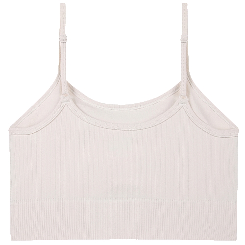 휠라 심리스 랍바어깨끈 브라탑 FI4ITF6451F (CRM, 크림)_이미지