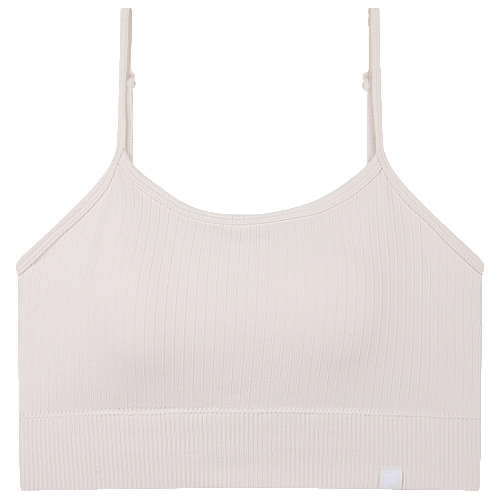 휠라 심리스 랍바어깨끈 브라탑 FI4ITF6451F (CRM, 크림)_이미지