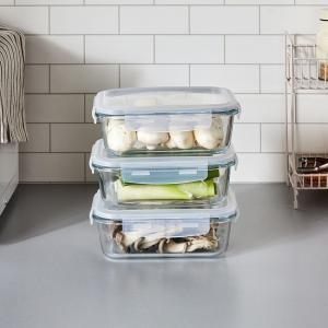 모던하우스 뉴세이프락 실속 밀폐용기 1000ml 3P 세트