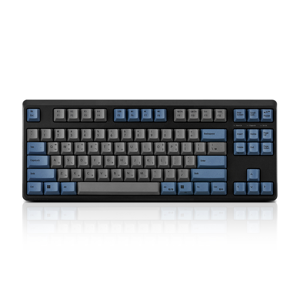 Topre REALFORCE R4 TKL 유무선 그레이 블루