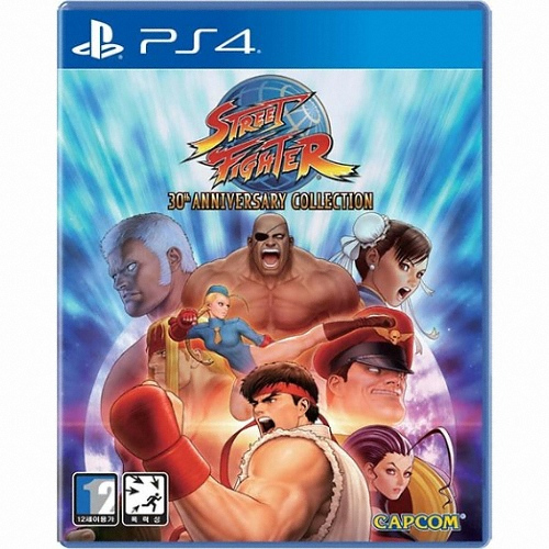  스트리트 파이터 30주년 기념 컬렉션 PS4 한글판