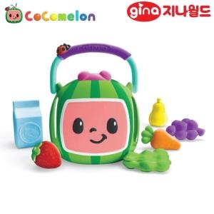 지나월드 JW41378 코코멜론 예스예스 베지터블과일채소장난감 과일채소바구니 음식장난감 멜로디바구니 주_이미지