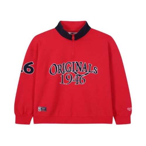 NBA ORIGINALS46 하프 집업 맨투맨N261TS151P1DJ_이미지