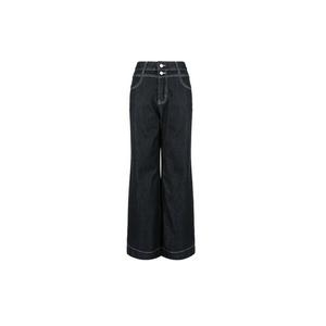 더블 버튼 와이드 데님 팬츠 LC31D3DP502X