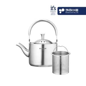 키친아트 주전자 뉴올가 IH 차망주전자 304스텐 1.5L/스텐주전자/티팟/보리차주전자_이미지