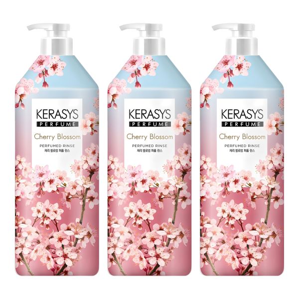 케라시스 체리블라썸 퍼퓸 린스 1000ml (3개)_이미지