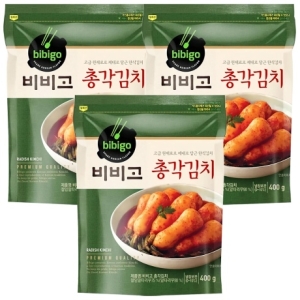 CJ제일제당 비비고 총각김치 400g (3개)_이미지