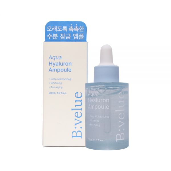 서울화장품 비벨류 아쿠아 히알루론산 앰플 30ml (1개)_이미지