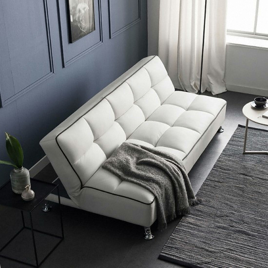 자네트가구 쿠다스 접이식 가죽 소파베드 3인용_이미지