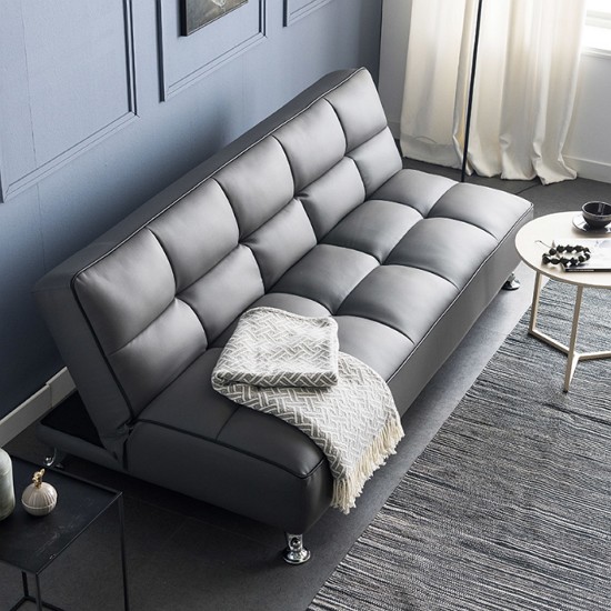 자네트가구 쿠다스 접이식 가죽 소파베드 3인용_이미지