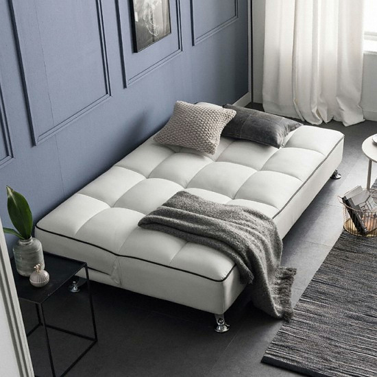 자네트가구 쿠다스 접이식 가죽 소파베드 3인용_이미지